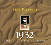 Cover of: Time Passages, 1932