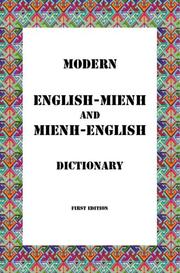 English-Mienh and Mienh-English Dictionary by Smith Panh