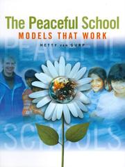 Cover of: Peaceful School: Models That Work