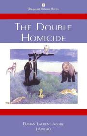 Cover of: The Double Homicide (Disguised Crimes) by Daman Laurent Agobe (Adjehi)