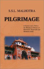 Pilgrimage by S. S. L. Malhotra