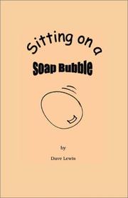 Cover of: Sitting on a Soap Bubble
