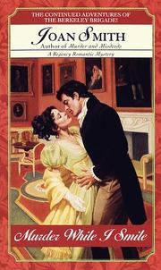 Cover of: Murder While I Smile (Regency Romantic Mystery Series , No 3)