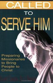 Cover of: Called to Serve Him
