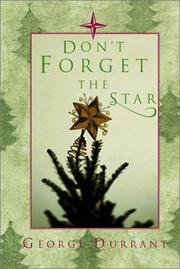 Cover of: Don't Forget the Star by George D. Durrant