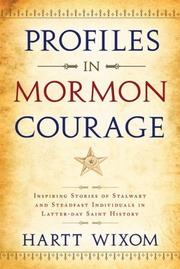 Cover of: Profiles in Mormon Courage (Stalwarts in the Storm)
