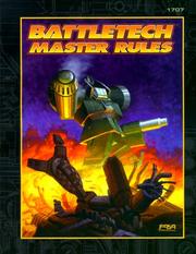 Cover of: Battletech Master Rules