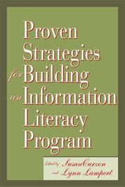 Cover of: Proven Strategies for Building an Information Literacy Program by 