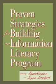 Cover of: Proven Strategies for Building an Information Literacy Program