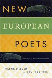 Cover of: New European Poets by 