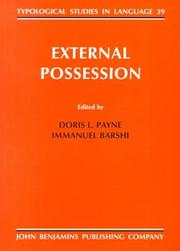 Cover of: External Possession (Typological Studies in Language)