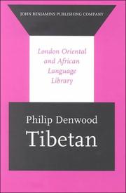Cover of: Tibetan (London Oriental and African Language Library)