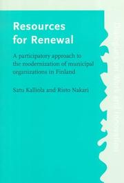 Cover of: Resources for Renewal | 