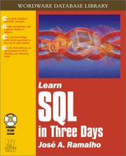 Cover of: Learn SQL in Three Days