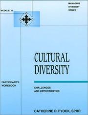 Cover of: Cultural Diversity: Challenges and Opportunities : Participant's Workbook (Managing Diversity, Module III)