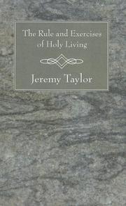 Cover of: The Rule and Exercises of Holy Living