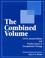 Cover of: The Combined Volume