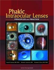 Cover of: Phakic Intraocular Lenses: Principles and Practice