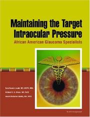 Cover of: Maintaining the Target Intraocular Pressure: African American Glaucoma Specialists