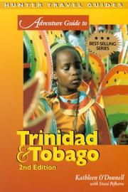 Cover of: Adventure Guides to Trinidad & Tobago (Adventure Guide to Trinidad & Tobago) by Kathleen O'Donnell, S. Pefkaros