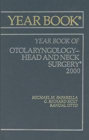 Cover of: Otolaryngology Head And Neck Surgery 2000