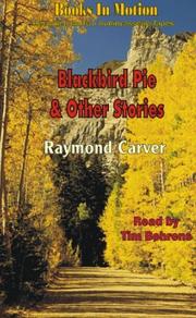 Cover of: Blackbird Pie and Other Stories by Raymond Carver