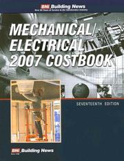 Cover of: Bni Mechanical Electrical 2007 Costbook (Mechanical/Electrical Costbook)