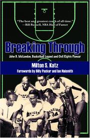 Cover of: Breaking Through by Milton S. Katz