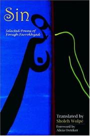 Cover of: Sin by Forough Farrokhzad, Forough Farrokhzad