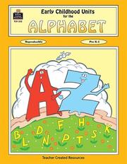 Cover of: Early Childhood Units for Alphabet | SYLVIA STONE