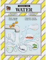 Cover of: Water Thematic Unit