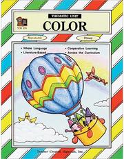 Cover of: Color Thematic Unit | Cheryl Russell