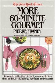 Cover of: New York Times More 60 Minute Gourmet by Pierre Franey