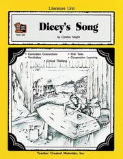 Cover of: A Guide for Using Dicey's Song in the Classroom