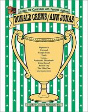 Cover of: Donald Crews/Ann Jonas