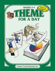 Cover of: Theme for a Day, Grades 3-4