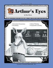 Cover of: A Guide for Using Arthur's Eyes in the Classroom