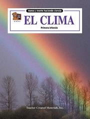 Cover of: El clima