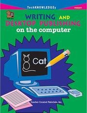 Cover of: Writing and Desktop Publishing on the Computer