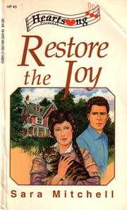 Cover of: Restore the Joy (Heartsong Presents #3) by Sara Mitchell