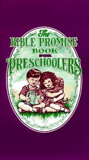 Cover of: The Bible Promise Book for Preschoolers