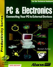 Cover of: PC & Electronics: Connecting Your PC to the Outside World (Productivity Series)