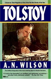 Cover of: Tolstoy