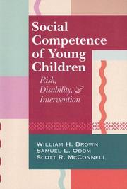 Cover of: Social Competence Of Young Children by 