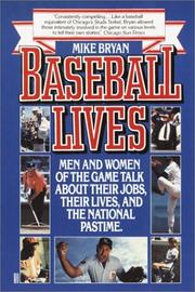 Cover of: Baseball Lives by Mike Bryan, Mike Bryan