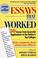 Cover of: Essays That Worked