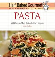 Cover of: Half-Baked Gourmet: Pasta