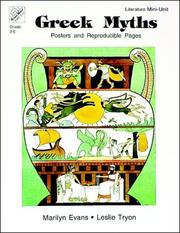 Cover of: Greek Myths: Literature Mini-Unit