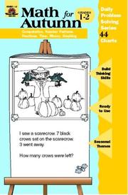 Cover of: Math for Autumn: Grades 1-2 (Daily Problem Solving, 44)