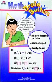 Cover of: Math Brainbusters Grades 3-4 (Daily Problem Solving)